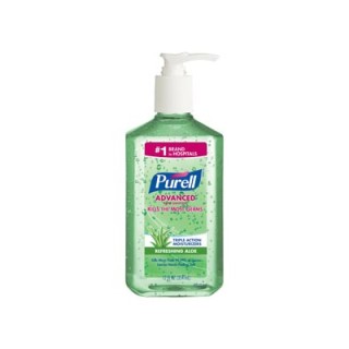 Gojo # 3639-12 - Instant Hand Sanitizer with Aloe, 12 fl oz Pump Bottle, 12/cs (114 cs/plt)