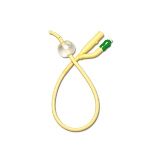 Medline # DYND11214 - Catheter Coude Tip Foley 5-10 14Fr 12/CS