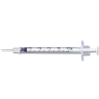 BD  # 305620 - TB Syringe with Needle 0.5 mL 27G x 1/2 Inch Sterile,