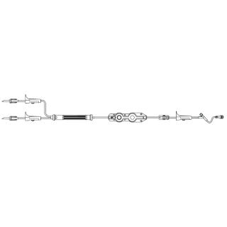 B Braun # V7490 - Pump Blood Administration Set, Y-Type for Safe and Efficient Blood Transfusions,24/CS (Rx)