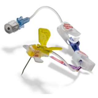 BD  # 672010 - PowerLoc Safety Infusion Set with Y-Injection Site, 20G x 1