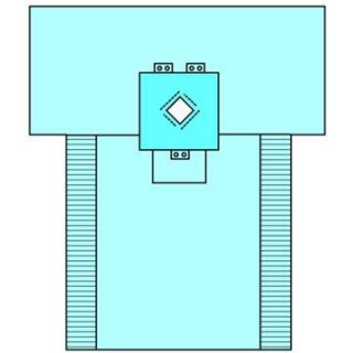 Cardinal Health # 29522 - Thyroid Drape with Armboard Covers, Sterile, AAMI Level 4, 106