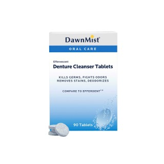 Dukal # DEN6290 - Denture Tablets, 90 Count, 90/BX, 24 BX/CS