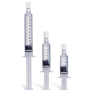 BD  # 306546 - Normal Saline Flush 10 mL, 0.9% Sodium Chloride, Sterile, Preservative-Free, Prefilled Syringe with Plunger Rod, 30/BX, 16 BX/CA