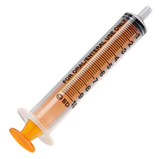 BD  # 305855 - Enteral Syringe 5 mL with UniVia Connector for Enteral Medication and Feeding Applications 125/PK, 4 PK/CS (Continental US Only)