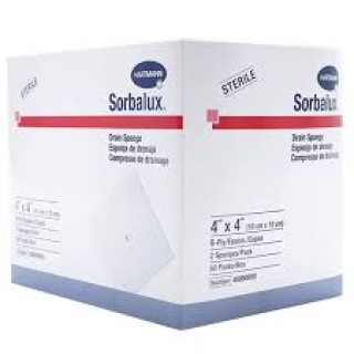 Hartmann # 48800000 - Sponge, Drain, Sterile, 4