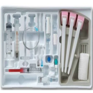 BD  # 406097 - Epidural Tray with 20G x 3 1/2 Inch Perisafe Tuohy Weiss Epidural Needle, Glass LOR Syringe, Lidocaine 1%, Sodium Chloride, and Clear Drape, 10/CS (Temp Sensitive; Non-Returnable) (Continental US Only)