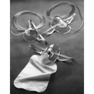 Carefusion # 001362 - Oxygen Mask  Non-Rebreather, Adult Size, With Vent, Latex-Free, Single Use,  50/CA