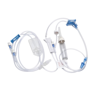 BD  # 2432-0007 - Alaris Pump Module IV Set with 0.2 Micron Filter, SmartSite Needle-Free Valves, 20 Drop per mL, 117 Inch, 20/CS