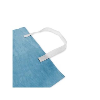 Dukal # UBC-6312 - U-HOLD Stretchable Paper Bib Holders, Single Use, White, 250/bx, 30 bx/