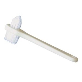New World Imports # TBDEN - Denture Toothbrush, Double Sided, 144/