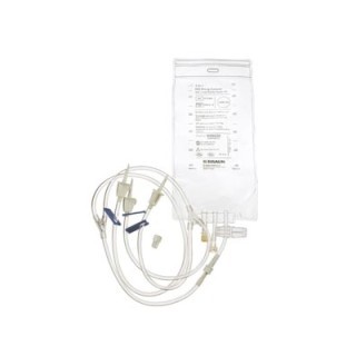 B Braun # 2112363 - 3-in-1 Gravity Container, 1 Liter for Versatile Fluid Management, 40/CS