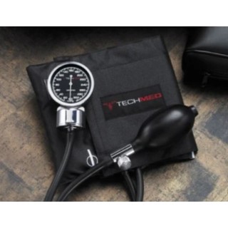 Dukal # 2972LF-2C - Tech-Med Blood Pressure Cuff, 2-tube Child, Black