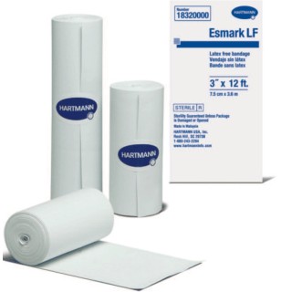 Hartmann # 18410000 - Esmark LF Sterile Elastic Compression Bandage, 4???9?ft, Individually Wrapped, 20/cs