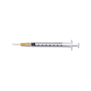 BD  # 309625 - TB Syringe with Needle Slip Tip 1 mL 26 Gauge x 3/8 Inch Sterile, 800/CS
