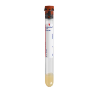 BD  # 367988 - Vacutainer SST Tube, 8.5 mL, 16 x 100 mm, Red/Gold Stopper Serum Separator Tube for Blood Collection,100/BX 10BX/CA