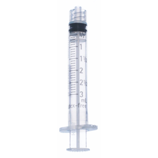 B Braun # 4610306-02 - Syringe, 3mL LL, 20G x 1