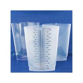 GMAX Industries # GP610 - Triangular Graduate, Polypropylene, Graduated, Translucent, 10/slv, 20 slv/