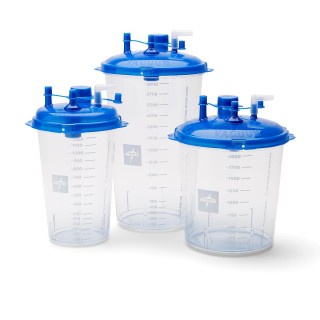 Medline # OR220 - RIGID SUCTION CANISTER, 2,000CC, 40 PER/CS