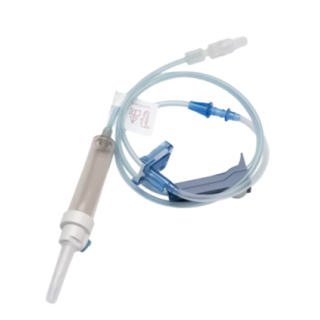 BD  # 10013890 - Alaris Pump Module Set Low Sorbing with Roller Clamp, 20 Drop/mL Drip Factor, 14 mL Priming Volume and 44 Inch Length,  20/CS (Continental US Only)