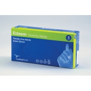 Cardinal Health # 8854NXSB - Esteem Stretchy Nitrile 3 Reliable And Comfortable Protection For Medical Professionals,  TEAL, BLUE, XS, 1500 EA/CS, 10 BX/CS