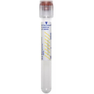 BD  # 366408 - Vacutainer Plus Hemogard Clear Tube Sterile Blood Collection Tube for Serum Separation and Diagnostic Testing, 100/BX, 10 BX/CS (Temp Sensitive; Non-Returnable) (Continental US Only)