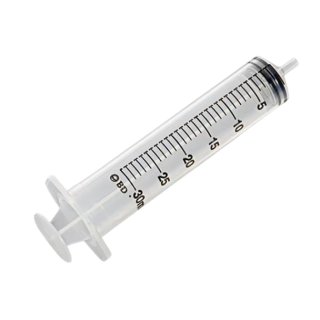 BD  # 302833 - Syringe Only Slip Tip 30cc  Sterile, Single-Use Large-Volume Syringe Without Needle, 56/BX, 4 BX/CA