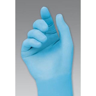 Cardinal Health # N8853XPB - Esteem XP Nitrile Examination Gloves  Large, Powder-Free, Extended Cuff, 500/CA, 50/BX