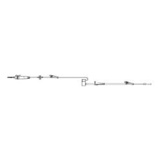BD  # 28293E - MedSystem III Infusion Set 115 Inch 20 Drops/mL with Dual SmartSite Valves Check Valve 20 mL Priming Volume, 50/cs (Continental US Only)