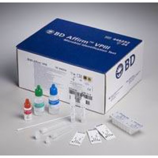 BD  # 446257 - Affirm VPIII Microbial Identification, Candida Species/ Gardnerella Vaginalis/ Trichomonas Vaginalis, Vaginal Secretion Sample Test Kit, 120 tests/kit, 1 kit/ea (Item Requires Refrigeration) (Temp Sensitive; Non-Returnable) (Continental US Only)