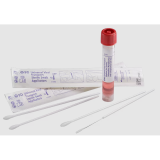 BD  # 220531 - Universal Viral Transport Kit Includes: 3mL Vial with Flexible Minitip Flocked Swab, 50/PK (Temp Sensitive; Non-Returnable) (Continental US Only)