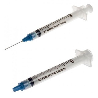 BD  # 305271 - Syringe 3cc 23gx1