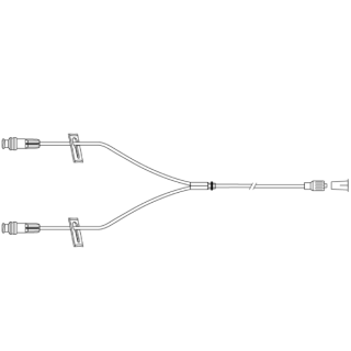 Carefusion # 20019E - IV Extension Set  SmartSite Needle-Free, Small Bore, 9