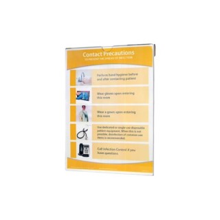 Bowman # MP-047 - Sign Holder, Clip-On, Holds 8½
