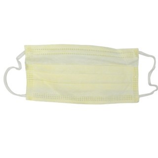 Cardinal Health # AT70021 - Mask Procedure Secure Gard Yellow Reliable Protection And Comfort For Medical Professionals, 50/BX