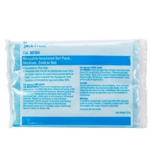 Cardinal Health # 80104 - Insulated Hot or Cold Reusable Gel Pack, Large  Effective Temperature Therapy for Pain Relief  6 X 9IN.,24EA/CS