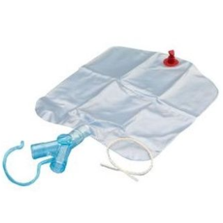 Carefusion # 001560 - 2L Aerosol Drainage Bag with Elbow Connector and Hanger for Respiratory Therapy, 50/CS