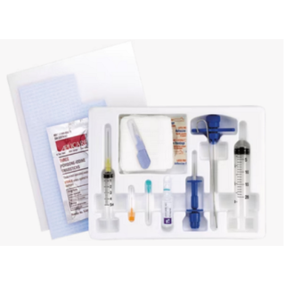 Carefusion # BAK2018 - Bone Marrow Biopsy Tray with 18G Illinois Aspiration Needle, Sterile, Single-Use, 10/CS
