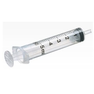 BD  # 301027 - Syringe 5cc Luer-Lok Tip N/S Bulk 1400/CS