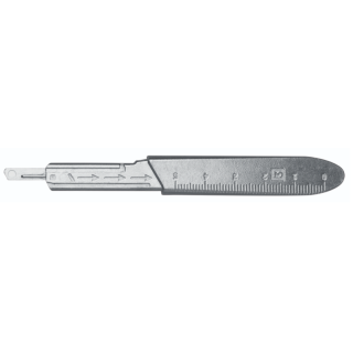 BD  # 374030 - BD Protected Blade Handle Size 3, Safety Scalpel Handle for Surgical Precision,EA