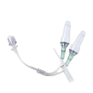 B Braun # 470021 - Small Bore Extension Set with Y-Site, 7 Inches
