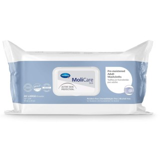 Hartmann # 225600 - Pre-Moistened Cleaning Washcloths, 9