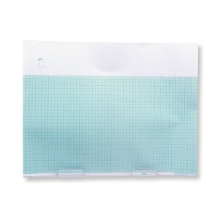 Cables & Sensors # 11970 - GE Healthcare > Marquette Compatible ECG/EKG Chart Paper - 9402-031 Size: 214 x 280 Blank Header,300 Sheets