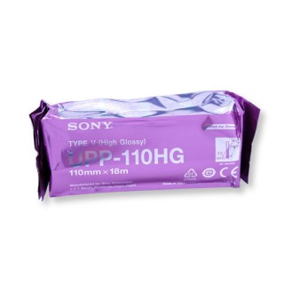 Cables & Sensors # 12007 - Sony Compatible ECG/EKG Chart Paper - UPP-110HG Size: 240 prints Approx. 240 Prints per Roll