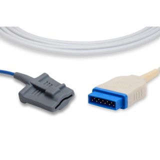 Cables & Sensors # S410S-1210 - Datex Ohmeda Compatible Direct-Connect SpO2 Sensor Adult Soft Bag of 1