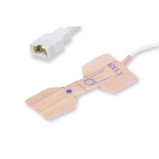 Cables & Sensors # 10060 - Respironics Compatible Disposable SpO2 Sensor Adult (>40Kg) Box of 24