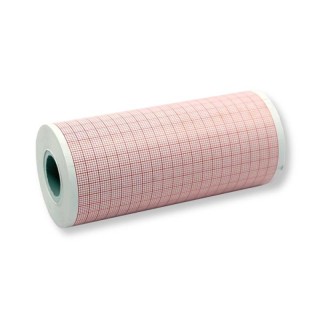 Cables & Sensors # 11938 - GE Healthcare Compatible ECG/EKG Chart Paper - A3900GG Size: 63 x 46 Full Red Grid