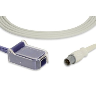 Cables & Sensors # E704P-1040 - Welch Allyn Compatible SpO2 Adapter Cable 110 cm Bag of 1 Compatible with Welch Allyn PIC 30