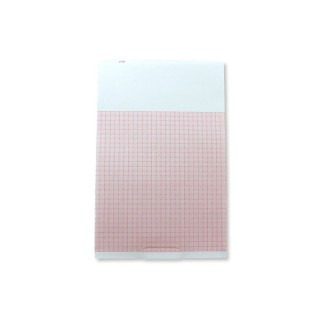 Cables & Sensors # 11950 - Mortara > Burdick Compatible ECG/EKG Chart Paper - 007989 Size: 216 x 140 Blank Header,300 Sheets