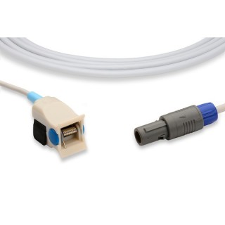 Cables & Sensors # S110-191P0 - Edan Compatible Direct-Connect SpO2 Sensor Pediatric Clip Bag of 1